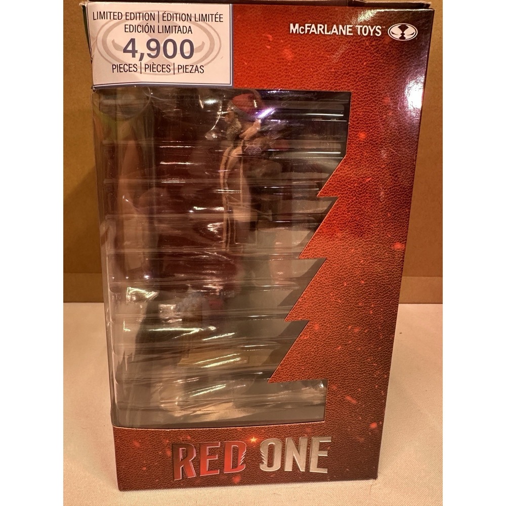 Official Red One Nick 6-Inch Action Figure Collectible Card & Display Base NEW - Picture 3 of 4